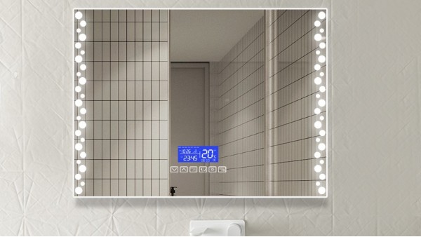 居家智能，让生活更便捷舒适，LED智能浴室镜！