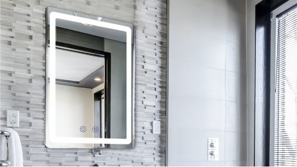 多功能LED智能浴室镜产品演示功能