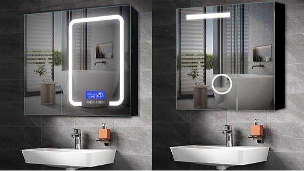 智能浴室柜丨简美轻奢的空间质感