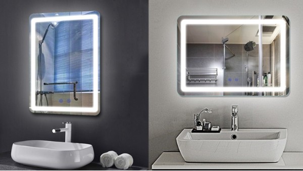 智能浴室镜，智能家居中的实用产品。