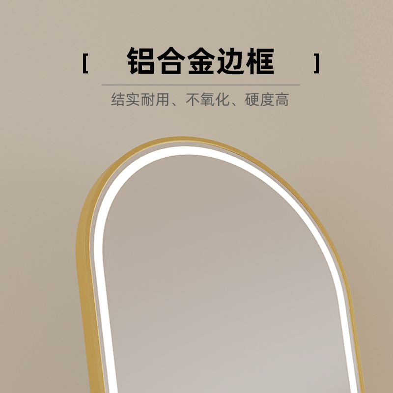 LED铝合金全身镜