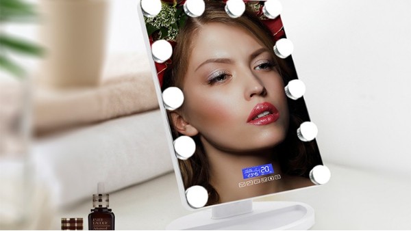 新品智能美妆镜 LED灯泡美妆镜 定制 批发厂家